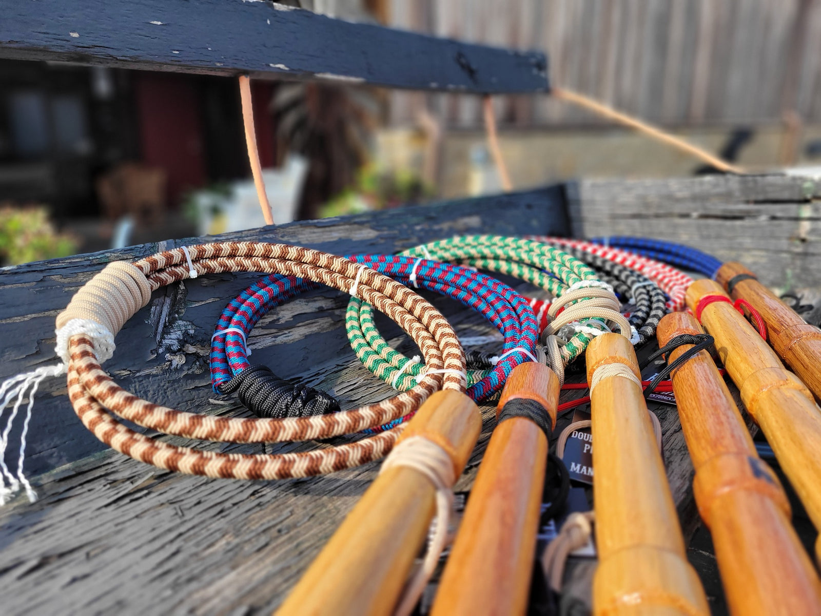 Double C Customs Nylon Whips: Strong, Durable, and Made in the USA