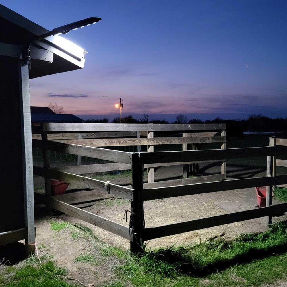 Ranch Hand 120w Outbuilding Solar Lighting System Equipment/Arena - Lighting Ranch Hand Solar Lighting   