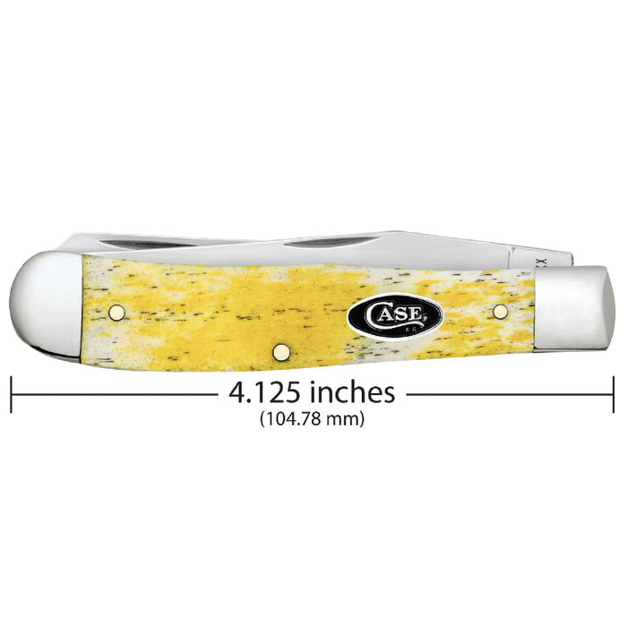Case Yellow Bone Smooth Trapper Knives W.R. Case