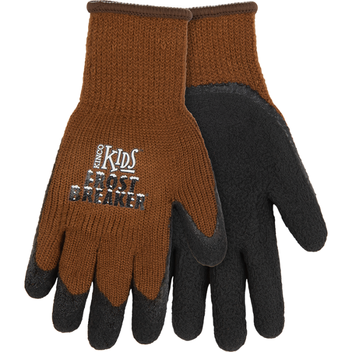 Kinco Kids Frost Breaker Thermal Knit Shell & Foam Latex Palm For the Rancher - Gloves Kinco   