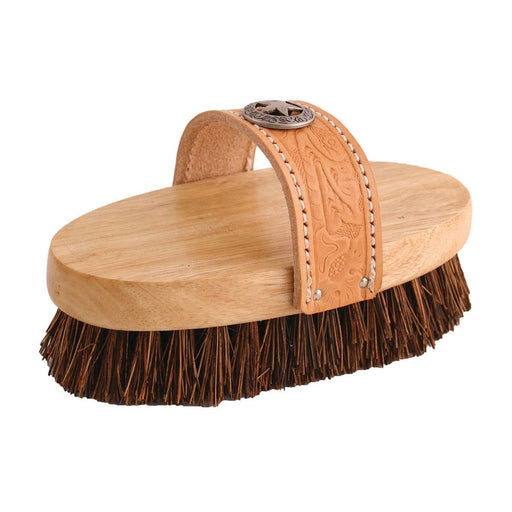 Legends Western-Style Strap-Back Brush - Cowboy Palmyra Equine - Grooming Desert Equestrian