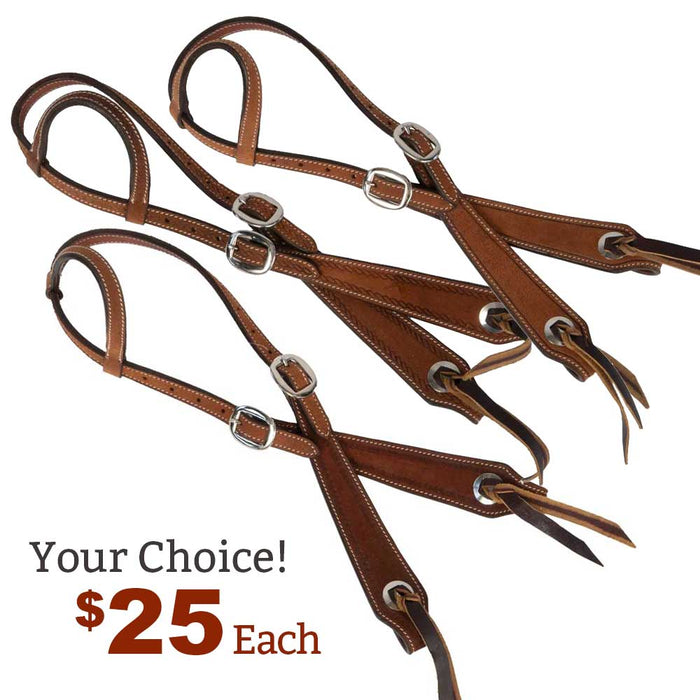 NEW Teskey's Roughout One Ear Headstall - Your Choice