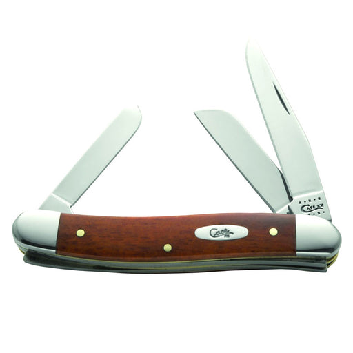 Case Smooth Chestnut Bone Medium Stockman Knives W.R. Case
