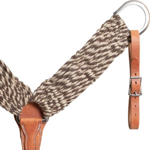 Mustang Alpaca/Mohair Twisted Breast Collar Tack - Breast Collars Mustang