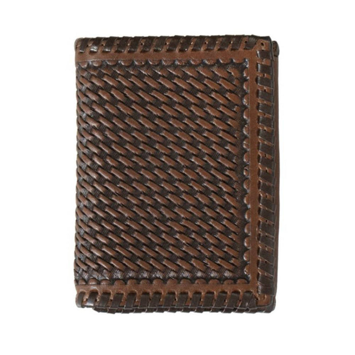 3D Basketweave Tri-Fold Wallet MEN - Accessories - Wallets & Money Clips M&F Western Products