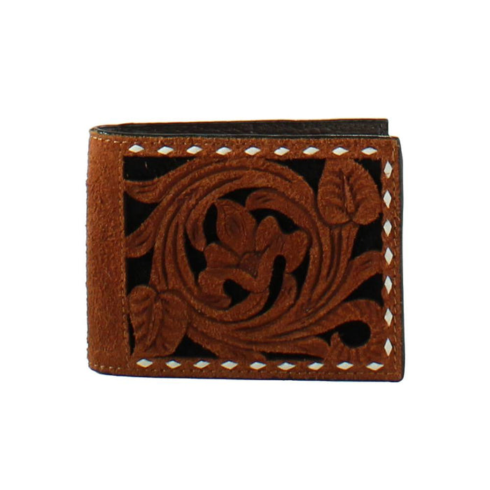 3D Floral Filigree Inlay Bifold MEN - Accessories - Wallets & Money Clips M&F Western Products