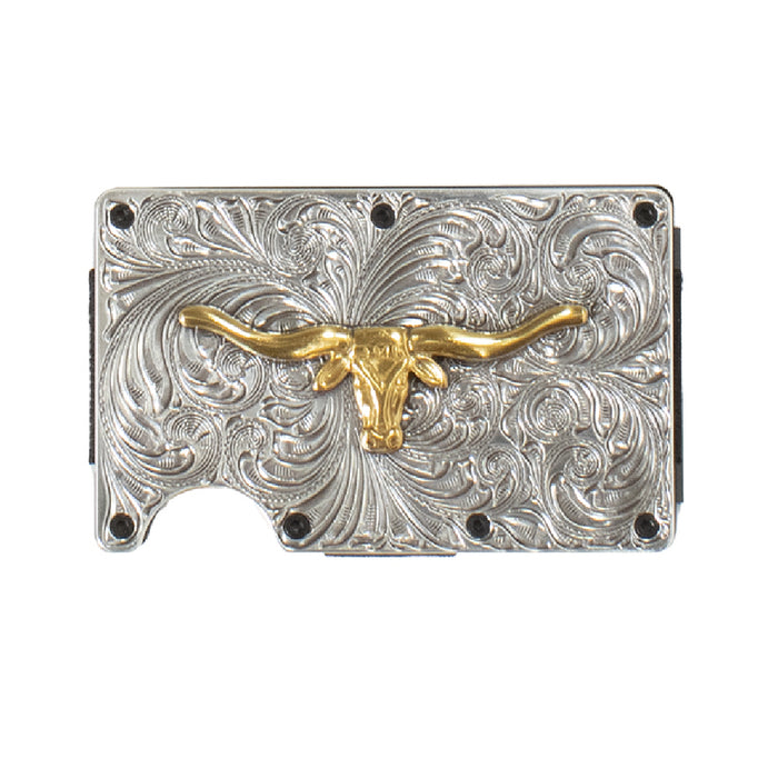 3D Longhorn Utility Wallet MEN - Accessories - Wallets & Money Clips M&F Western Products