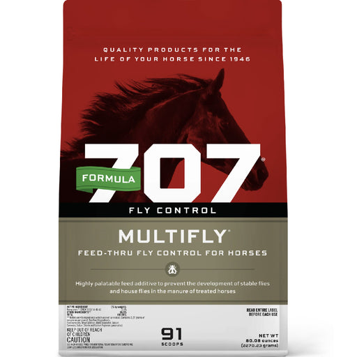 Formula 707 Multifly Feed-Thru Fly Control Equine - Fly & Insect Control Formula 707 5lbs