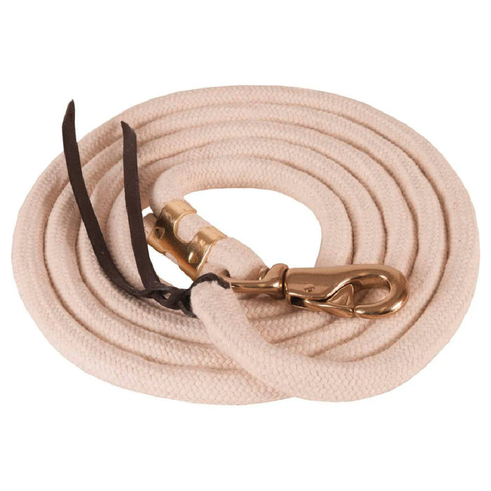 Teskey's Pima Cotton Lead with Bull Snaps Tack - Halters & Leads Teskey's