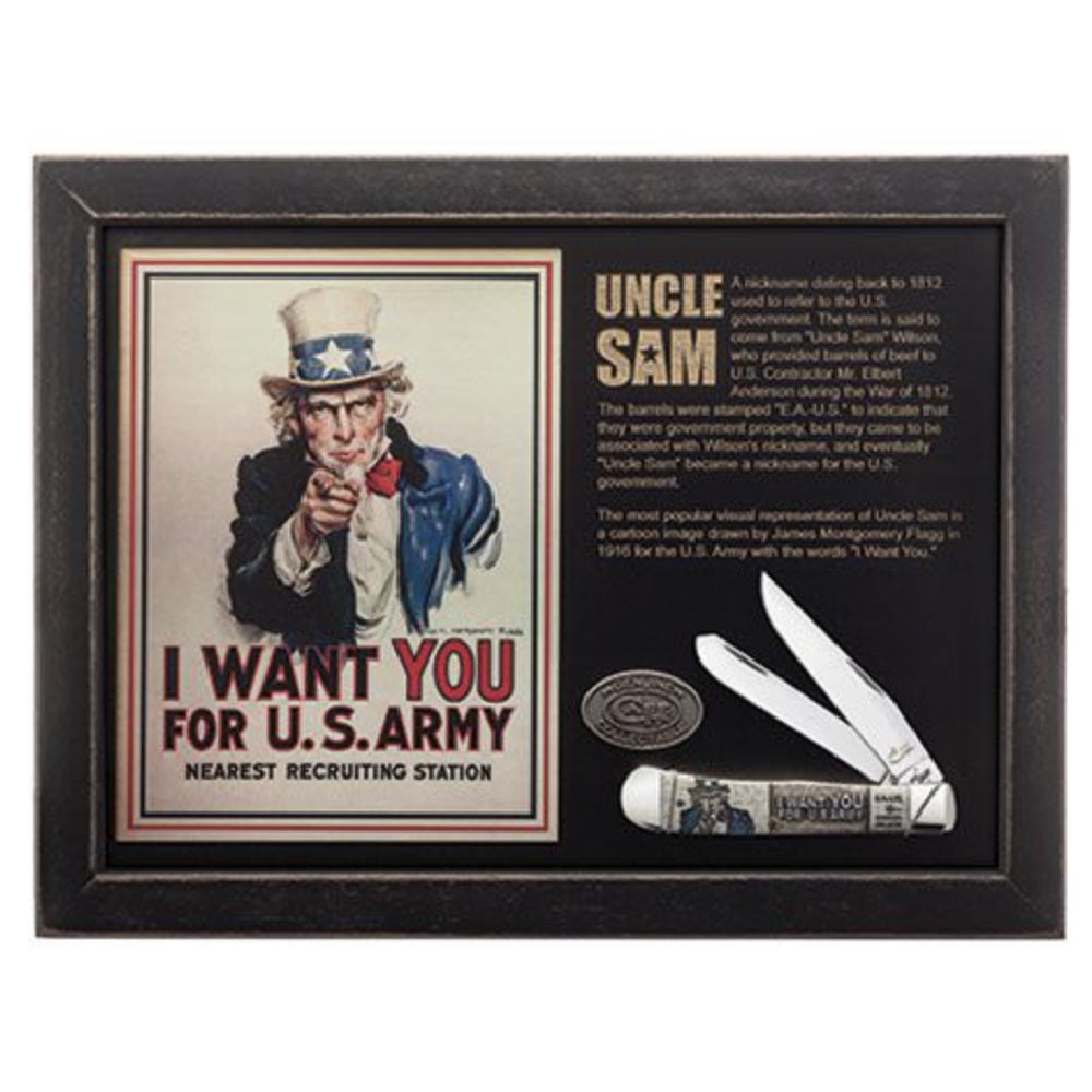 Case Uncle Sam Trapper Knives WR CASE   