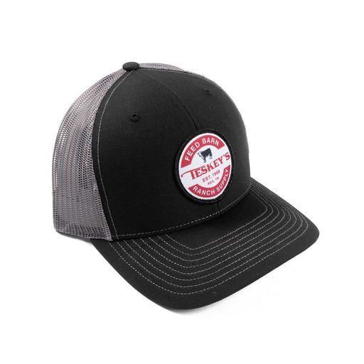 Teskey's Feed Barn Cap - Black/Charcoal TESKEY'S GEAR - Baseball Caps Teskey's