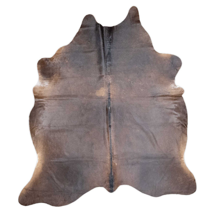 Genuine Hair-On Cowhide - Brown Solid