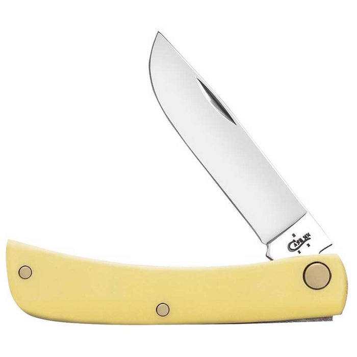 Yellow Synthetic Sod Buster Jr Knives W.R. Case