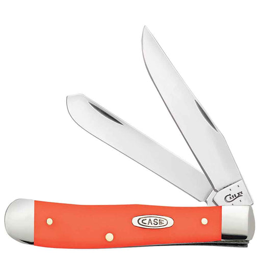 Case Orange Synthetic Trapper Knives W.R. Case