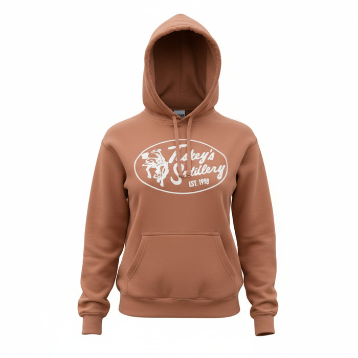 Teskey's Saddlery Retro Oval Hoodie -Adobe