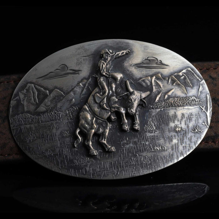 Comstock Heritage Bull Rider Ranchwear Buckle ACCESSORIES - Additional Accessories - Buckles Comstock Heritage