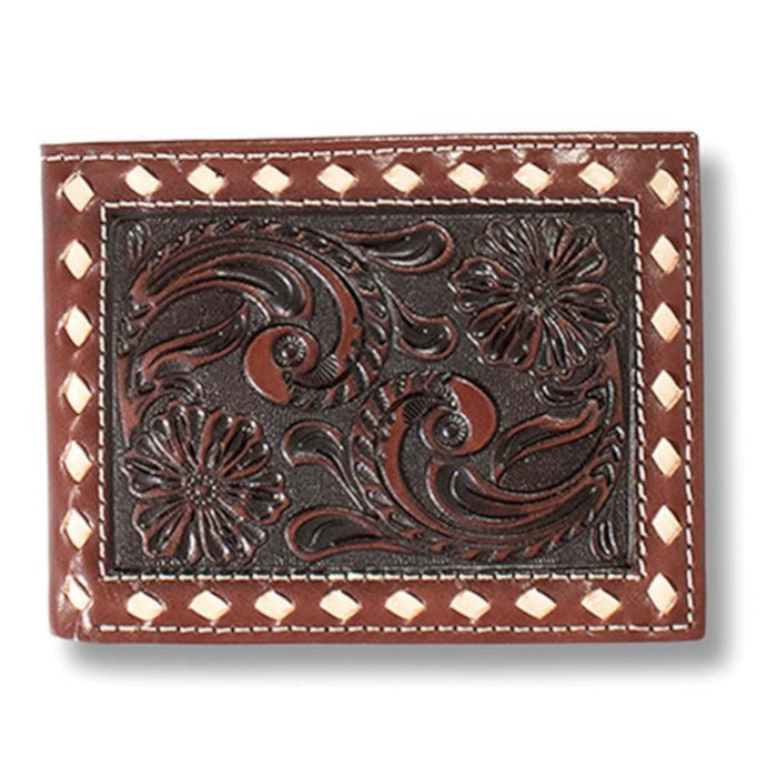 Arait Floral Buckle Lace Bi-Fold Wallet MEN - Accessories - Wallets & Money Clips M&F Western Products