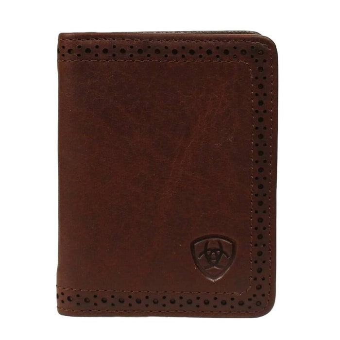 Ariat Premium Leather Solid Bi-Fold Wallet MEN - Accessories - Wallets & Money Clips M&F Western Products