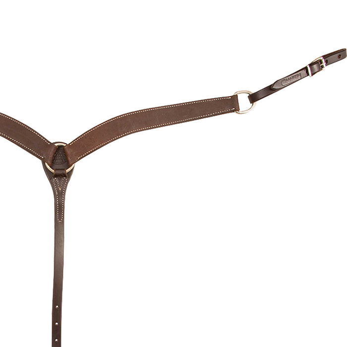 Martin Saddlery 1-3/4" Chocolate Roughout Breast Collar