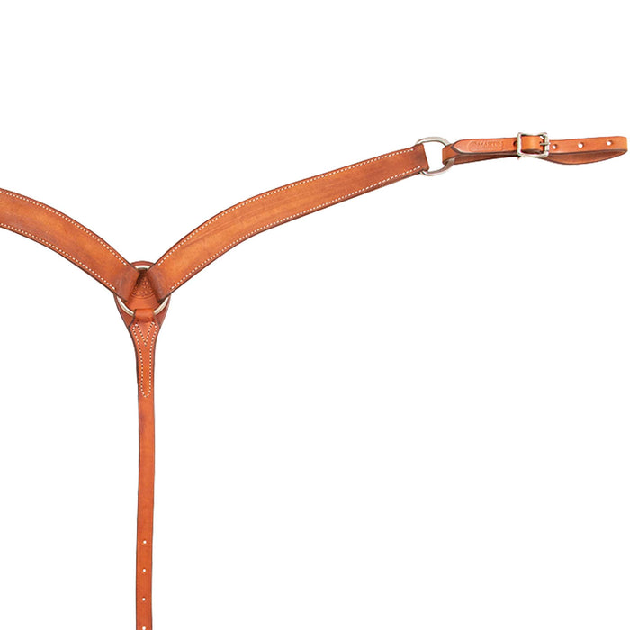 Martin Saddlery 1-3/4" Chestnut Roughout Breast Collar