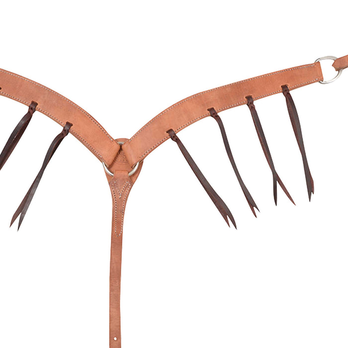 Martin Saddlery 1-3/4" Breast Collar w/Blood Knots