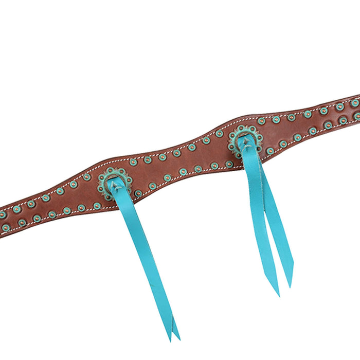 Martin Saddlery 1-1/2" Breast Collar w/Antique Dots