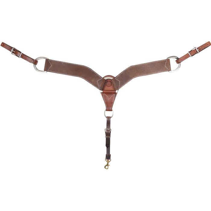 Martin Saddlery 2-3/4" Chocolate Roughout Breast Collar
