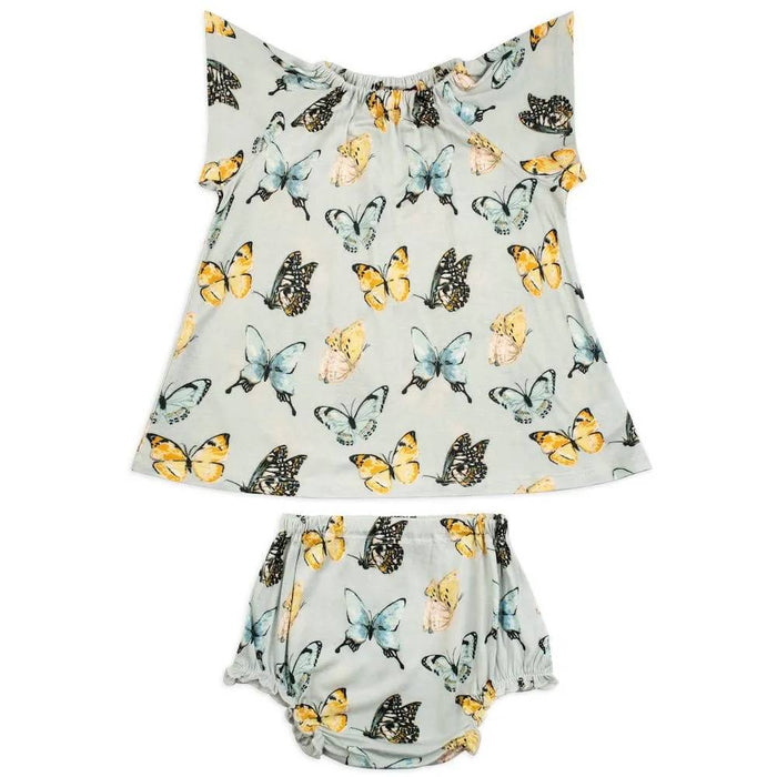 Milkbarn Baby Bamboo Butterfly Dress Set KIDS - Baby - Baby Girl Clothing Milkbarn Kids