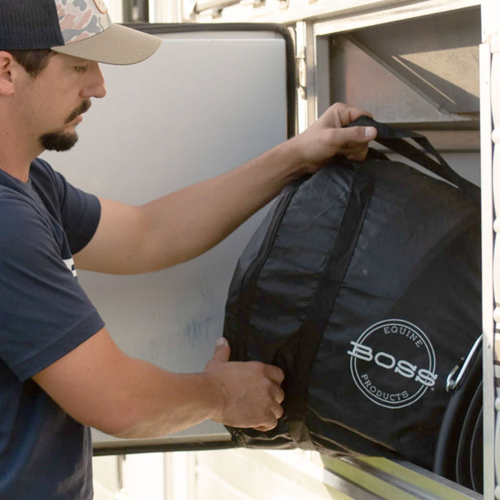 Boss Equine Collapsible Water Bucket for Horses Barn - Buckets & Hangers Boss Equine Products
