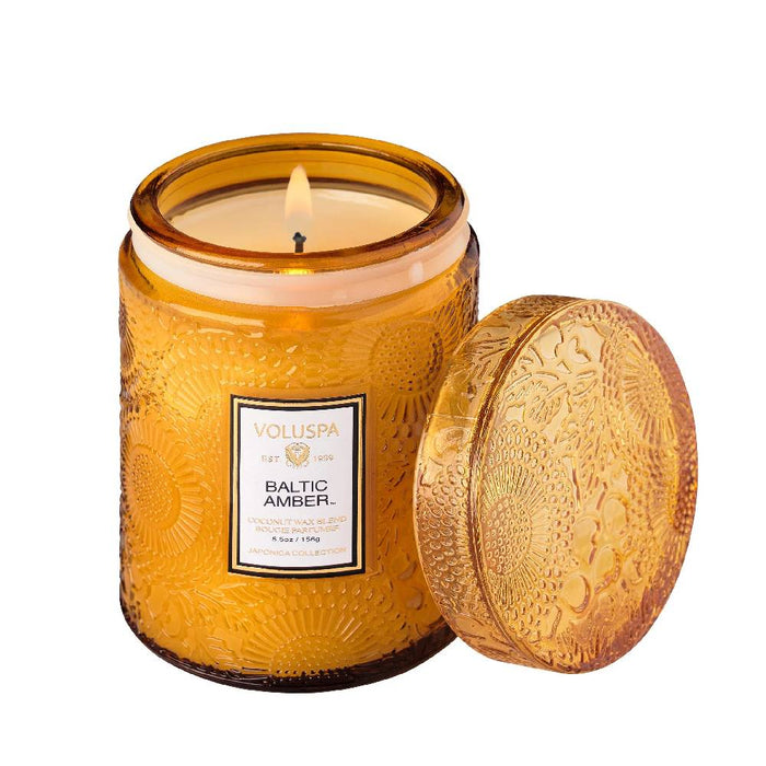 Voluspa Baltic Amber Small Jar Candle - 5.5oz HOME & GIFTS - Home Decor - Candles + Diffusers Voluspa