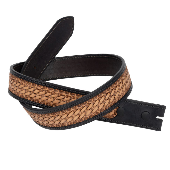 Randall Top Shelf Basket Weave Belt - Black/Natural MEN - Accessories - Belts & Suspenders Randall Top Shelf