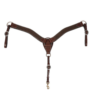 Professional's Choice Bison Contoured Breast Collar Tack - Breast Collars Professional's Choice