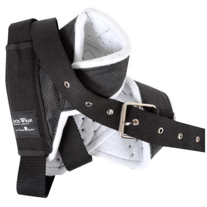 Classic Ropes Closeout Clear Vision Cool Wrap Horn Wraps Tack - Ropes & Roping Classic Black