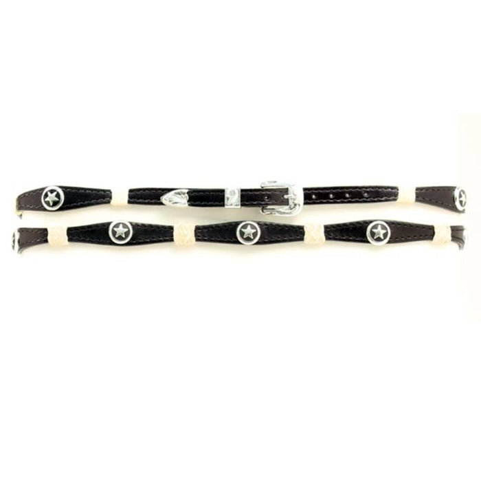 Scalloped Star Concho Hatband HATS - HAT RESTORATION & ACCESSORIES M&F Western Products