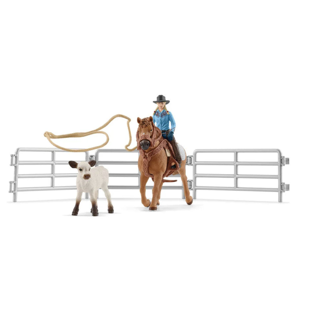 Cowgirl Team Roping Fun KIDS - Accessories - Toys Schleich   