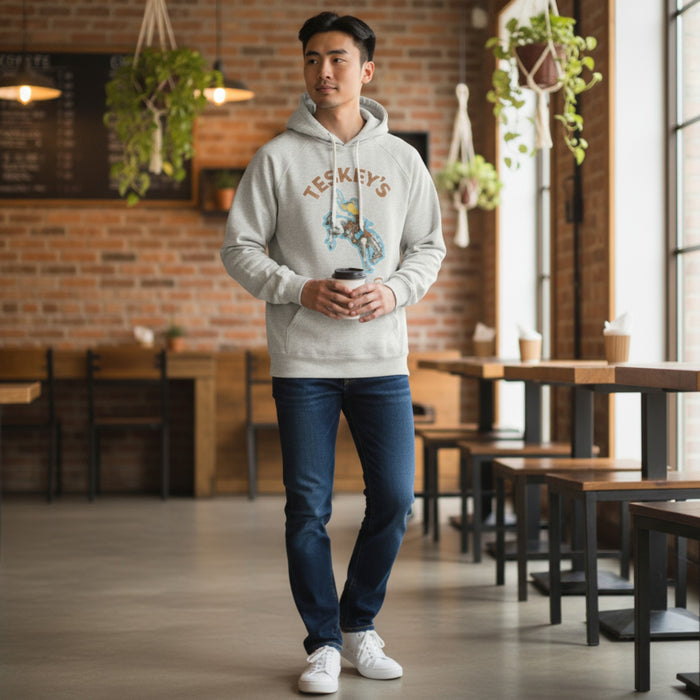 Teskey's Splendidly Bronco Hoodie - Oatmeal