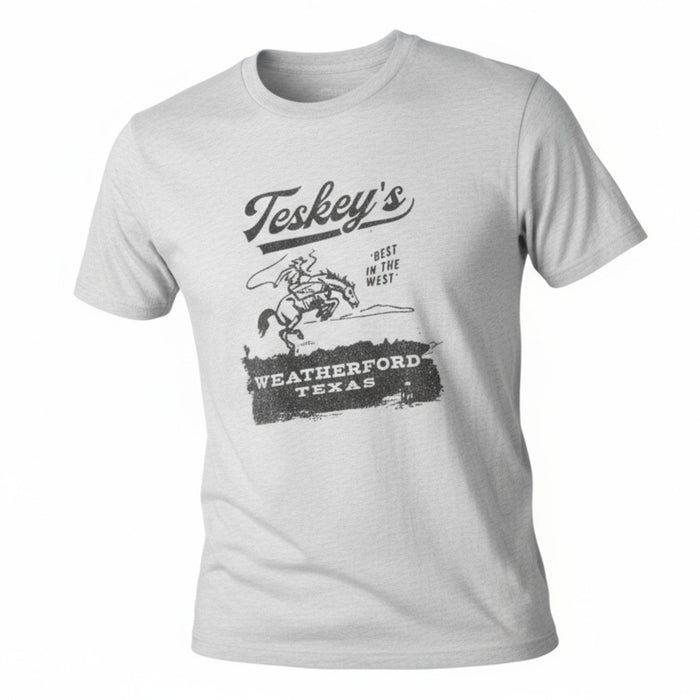 Teskey's Bronco Tee - Oatmeal