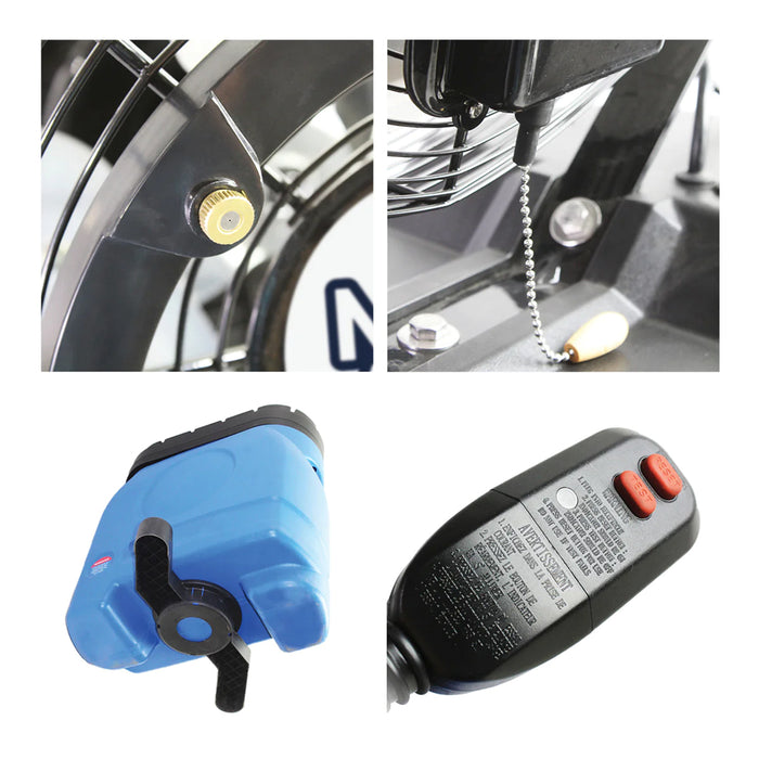 Ventamatic 14" 3-Speed Misting Fan with 20 Gal. Tank Barn - Accessories Ventamatic