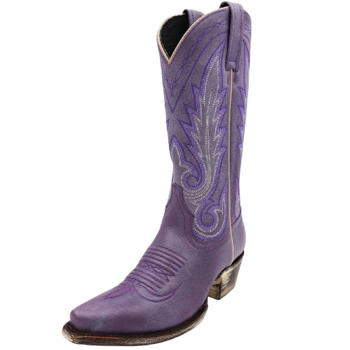 * Caborca Silver Women's Juno Violeta Boot - FINAL SALE WOMEN - Footwear - Boots - Fashion Boots Liberty Black Boot Co.