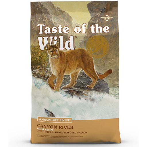 Taste of the Wild Canyon River Dry Cat Food Feed & Hay - Feed Taste of the Wild