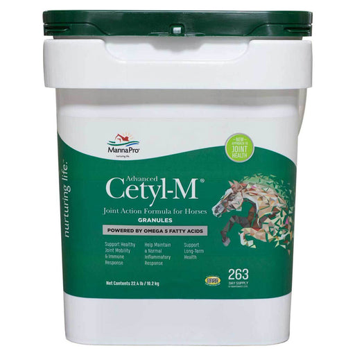 MannaPro Advanced Cetyl-M Granule Equine - Supplements MannaPro 22.4lb