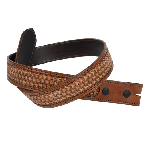 Randall Top Shelf Tooled Chain Belt - Tan/Natural MEN - Accessories - Belts & Suspenders Randall Top Shelf