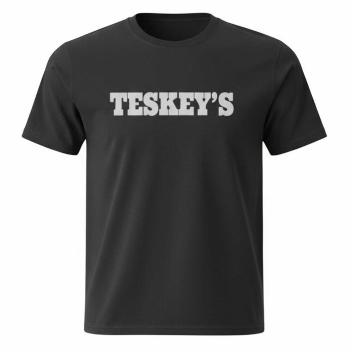 Teskey's Plain Logo Tee - Pepper