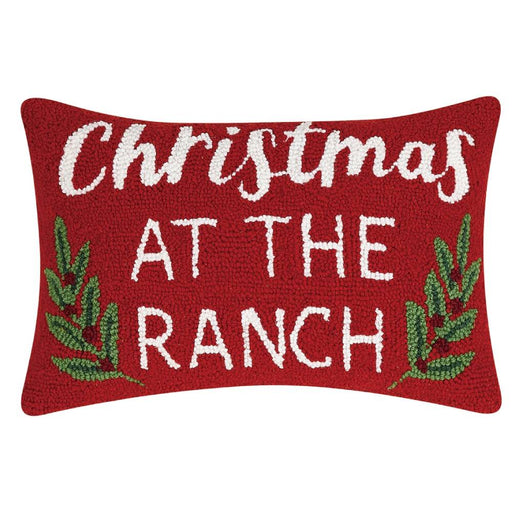 "Christmas At The Ranch" Accent Pillow HOME & GIFTS - Home Decor - Seasonal Decor Peking Handicraft