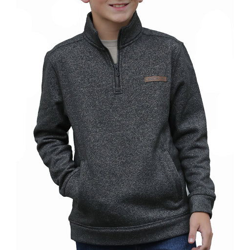Cinch Boy's Solid Half Zip Pullover - FINAL SALE KIDS - Boys - Clothing - Sweatshirts & Hoodies Cinch
