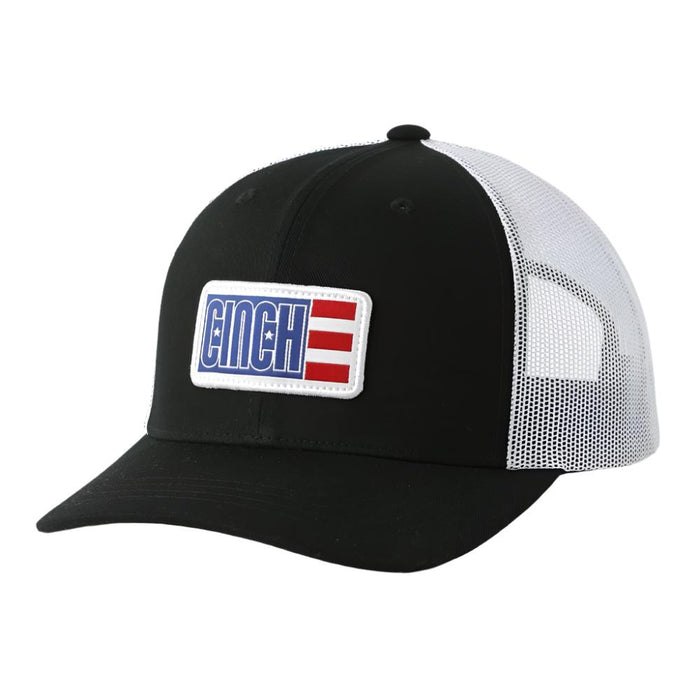 Cinch Flag Flexfit Trucker Cap HATS - BASEBALL CAPS Cinch