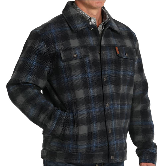 Cinch Men's Wooly Trucker Jacket MEN - Clothing - Outerwear - Jackets Cinch