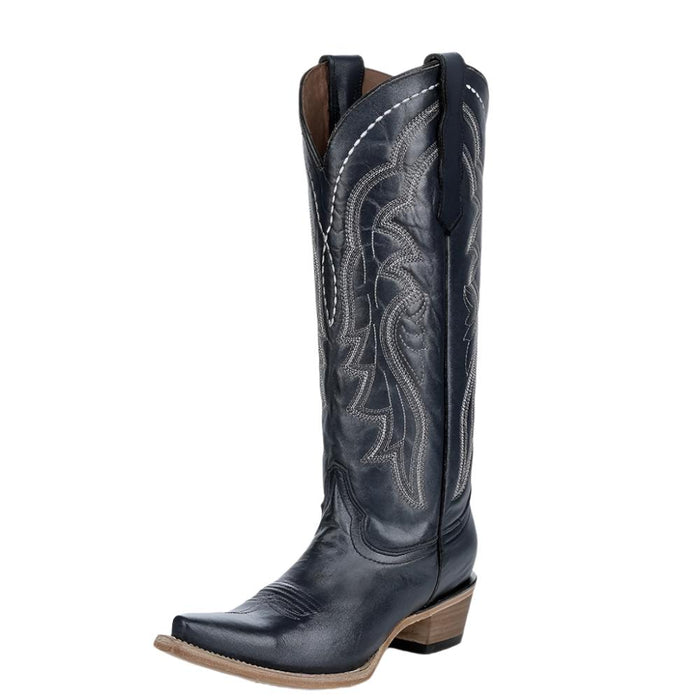 Corral W Western Boot Blue Emroidery WOMEN - Footwear - Boots - Western Boots Corral Boots