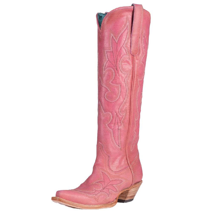 Corral Women's Tall Pink Embroidery Boot WOMEN - Footwear - Boots - Western Boots Corral Boots