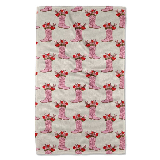 "Cowgirl Boots" Tea Towel HOME & GIFTS - Tabletop + Kitchen - Kitchen Decor Geometry